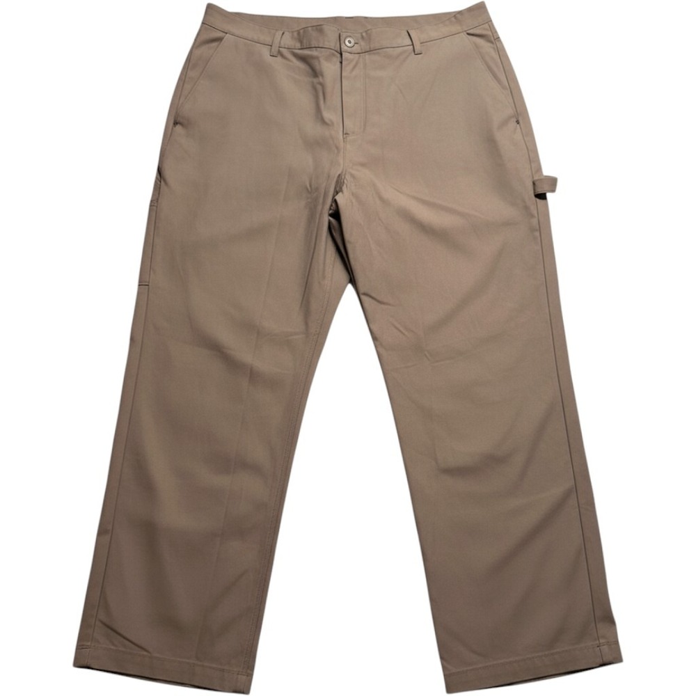 Fabletics The One Carpenter Pants Mens Brown Utility Straight Leg Stretch